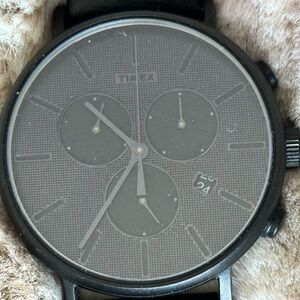 Timex Black Chronograph Men's Bag